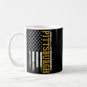 Ttsburgh Usa Flag Patriotic American From Ttsburgh Koffiemok (Links)