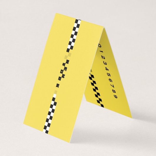 TTTs - New York - gevouwen visitekaartje (Achterkant)