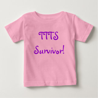 TTTS Survivor baby shirt