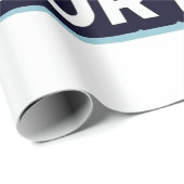 Tturtle hurkt grappig cadeaupapier (Rol Hoek)