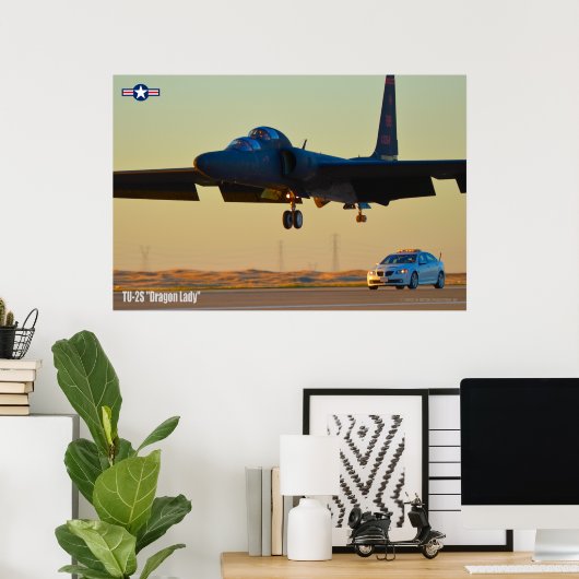 TU-2S DRAGON LADY POSTER (Thuiskantoor)