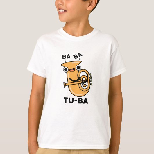 Tu-ba Grappige Tuba Puns T-shirt (Voorkant)