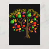 Tu Bishvat Briefkaart (Voorkant)