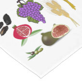 Tu Bishvat Korte Tafelloper (Hoek)