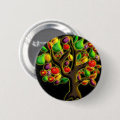 Tu Bishvat Ronde Button 5,7 Cm (Voorkant /achterkant)
