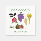 Tu Bishvat Servet (Voorkant)
