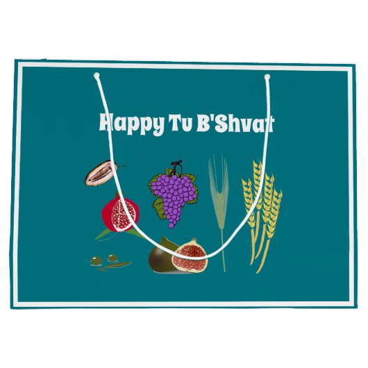 Tu B'Shvat Groot Cadeauzakje (Achterkant)