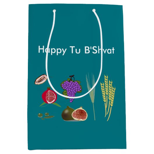 Tu B'Shvat Medium Cadeauzakje (Voorkant)
