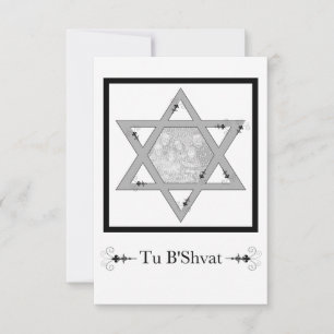 Tu B'Shvat! : ster van david-fotokaart Kaart