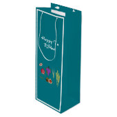 Tu B'Shvat Wijn Cadeautas (Voorkant Gekanteld)