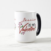 Tú eres mi Valentín personalizada Magische Mok (Voorkant rechts)