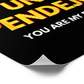 Tu Eres Pendejo Grappig Spaans Gezegde Spaans Cade Poster (Hoek)
