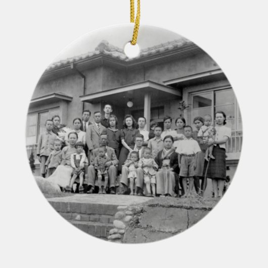 Tu Family Afbeelding Keramisch Ornament (Voorkant)