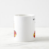 TU- Grappig wat er ook op drijft uw geit Cartoon Koffiemok (Center)