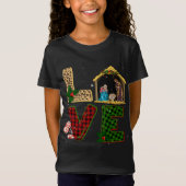 Tu Leopard Pset Kerstmis Costume Christus T-shirt (Voorkant)