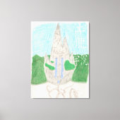 Tu Long Academy (met name_chinese) Canvas Afdruk (Voorkant)