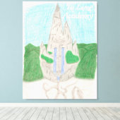 Tu Long Academy (met name_english) Canvas Afdruk (Insitu (Houten vloer))