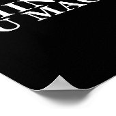 Tu Maga Anti Trump Mexicaans Spaans Latijns woord Poster (Hoek)