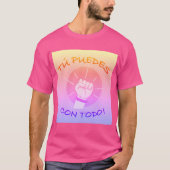 tu puedes t-shirt (Voorkant)