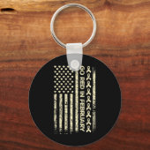 Tu Red Ribbon Heart Disease Awareness - Amerika Sleutelhanger (Voorkant)