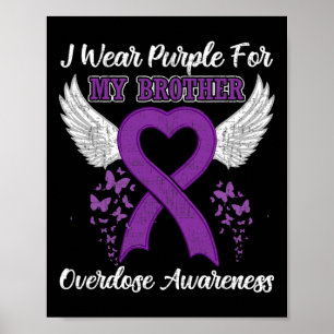 Tu Support Overdosering Bewustmaking Maand Costume Poster