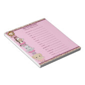 Tu Tu Cute Ballerina Word Scramble TTC 40 pagina's Notitieblok (Schuin)