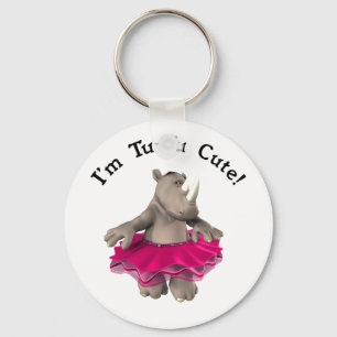 Tu-Tu Cute Rhino-Sleutelhanger Sleutelhanger