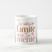 "Tú Unico Limite es Tu Mente" Aangepaste foto's Bo Koffiemok (Center)