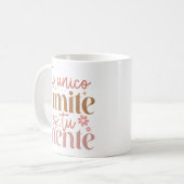 "Tu Unico Limite es Tu Mente" Boho Inspirerend Koffiemok (Voorkant links)
