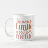 "Tu Unico Limite es Tu Mente" Boho Inspirerend Koffiemok (Links)