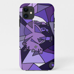 TU - Verbluffend Abstract ontwerp van de Rhino iPhone 11 Hoesje