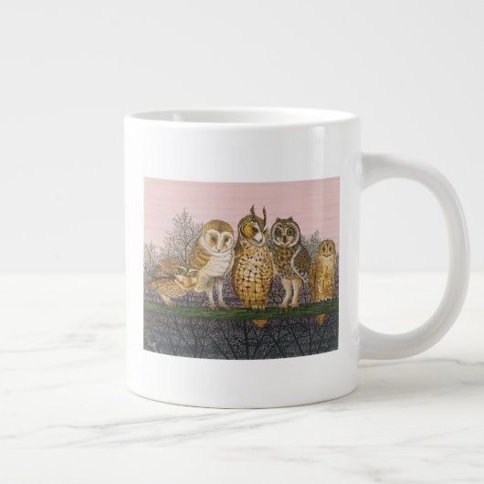 Tu-whit Tu-whooing Grote Koffiekop (Rechts)