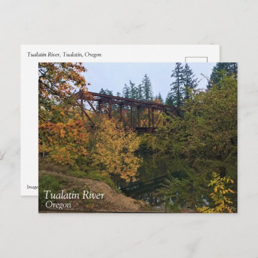 Tualatin, OR Briefkaart (Voorkant / Achterkant)