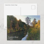 Tualatin River, Oregon Briefkaart (Voorkant / Achterkant)
