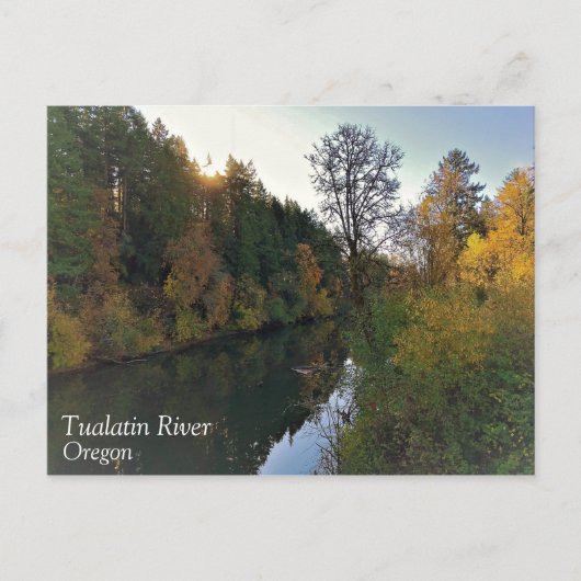 Tualatin River, Oregon Briefkaart (Voorkant)