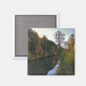 Tualatin River, Oregon Magneet (Voorkant / Achterkant)
