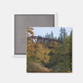 Tualatin River, Oregon Magneet (Voorkant / Achterkant)