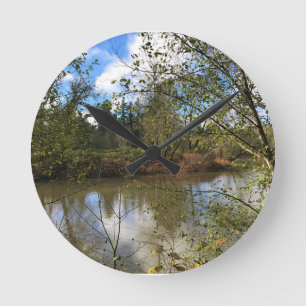 Tualatin River, Oregon Ronde Klok