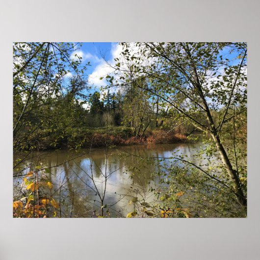 Tualatin rivier, Oregon Poster (Voorkant)
