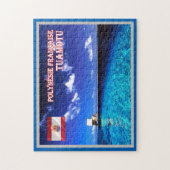 Tuamotu - Frans-Polynesië - Panorama - Legpuzzel (Verticaal)
