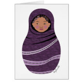 Tuareg Matryoshka Kaart (Voorkant)