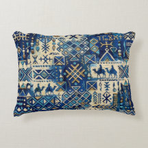 Tuareg Tifinagh Patchwork Worpillow | Saharaanse I