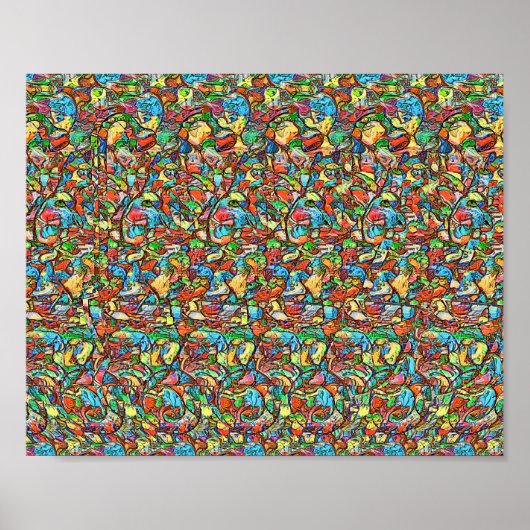 Tub Goat - Verborgen 3D-afdrukken Poster (Voorkant)