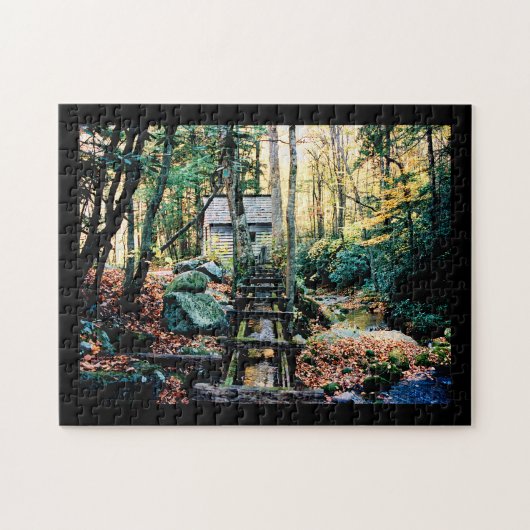 Tub Mill Badend in Sunshine Legpuzzel (Horizontaal)