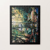 Tub Mill Badend in Sunshine Legpuzzel (Verticaal)