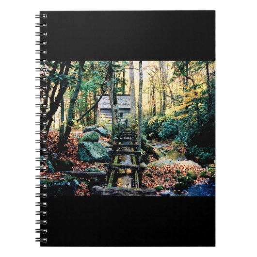 Tub Mill Badend in Sunshine Notitieboek (Voorkant)