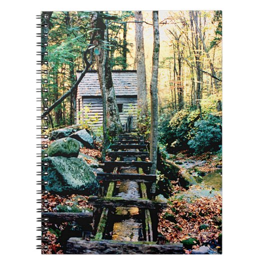 Tub Mill Badend in Sunshine Notitieboek (Voorkant)