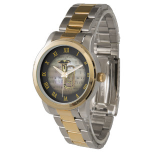 Tuba ~ Achtergrond "The Musical Planet" * ~ Horloge