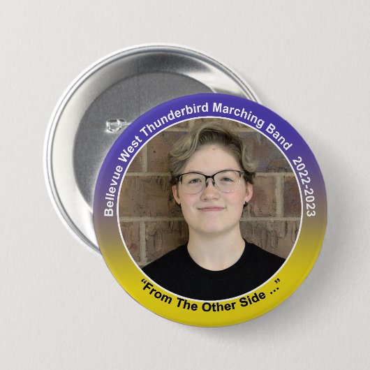 Tuba Addison 12 Ronde Button 7,6 Cm (Voorkant /achterkant)