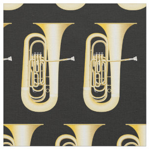 Tuba Band Muziek Muzikant Kamer Decor Stof